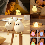 Choum - Lampe de table LED en forme de poire