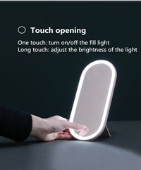 Makeup Organizer Mirror LED